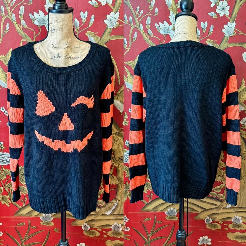 🍁 🆕 Women’s SHEIN Halloween Sweater | #V1 - Picture 3 of 12